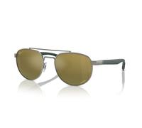 Gafas de sol Ray-Ban Chromance Gunmetal Green Mirror Gold Gradient Polarized