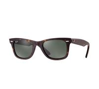 Gafas De Sol Ray Ban Classic Wayfarer RB 2140 902 Carey Con Lentes Verdes G-15