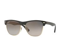 Ray - Ban Hombre RB4175 CLUBMASTER OVERSIZED 877/M3 Gafas de sol Inyectado Negro Gris Cuadrada Polarizado