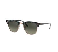 Ray - Ban Unisex RB3016 CLUBMASTER 125571 Gafas de sol Acetato Gris Gris Cuadrada Normal Sombreado