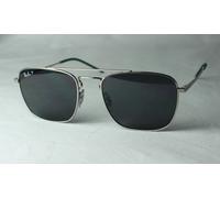 Gafas De Sol Ray-Ban RB 3588 9251/81 Nuevas Plata Polarizadas