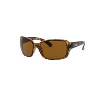 Gafas de sol Ray-Ban RB4068 cuadradas para mujer, color Habana/Polarizado B-15 Marr n, 60 mm 0