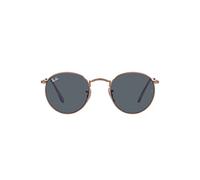 Ray - Ban Unisex RB3447 ROUND METAL 9202R5 Gafas de sol Metal Oro Azul Redonda Normal