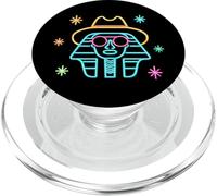 Gafas de Sol Redondas con diseño de faraón Egipcio PopSockets PopGrip para MagSafe