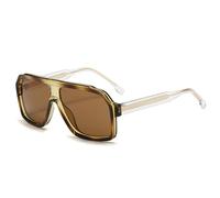 Gafas de sol retro para hombre, modernas, con degradado, de lujo, con protección UV400, para conducir al aire libre, cuadradas, para ir de compras, viajar, ir a la playa, ir de fiesta o andar en bici