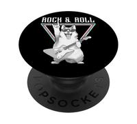 Gafas de Sol Rock & Roll Corgi Guitar PopSockets PopGrip Adhesivo