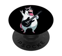 Gafas de Sol Rock Unicorn Guitarist Guitarist Electric Guitar Player PopSockets PopGrip Adhesivo