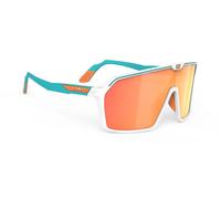 Gafas de sol Rudy Project Spinshield blanco/esmeralda mate multiláser naranja