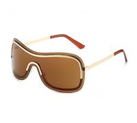 Gafas de sol Shades - Gafas de sol para mujer - Gafas de sol protectoras envolventes portátiles, gafas de sol de ciclismo guía de para mujeres Protección UV para adultos