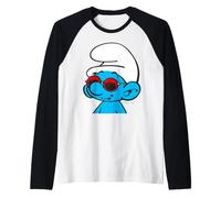 Gafas de Sol Smurfs Cool Smurf Summer Happy Holiday Retro Fun Camiseta Manga Raglan