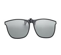 Gafas de sol sobre las gafas, diseño polarizado con clip, gafas ligeras con protección UV para una visión clara, lentes polarizados con mecanismo para pesca al aire libre, Transparent, Refer to