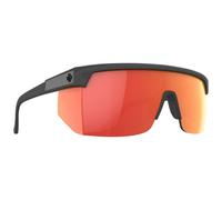 Gafas de sol SPY Super Flynn ANSI (Negro mate translúcido - Happy Gris Verde Naranja Espejo) Hombre