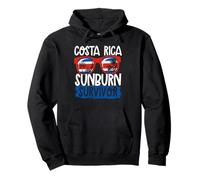 Gafas de Sol Sunburn Survivor en Costa Rica, Vacaciones en Costa Rica Sudadera con Capucha