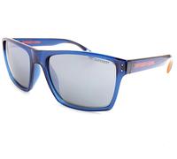 Gafas De Sol Superdry Kobe Cristal Azul Naranja Con Lentes Espejo Plateados 185