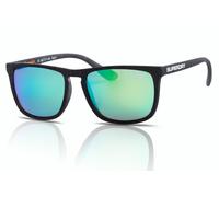 Gafas De Sol Superdry Shockwave 182 Mate Gris Mármol/Verde Espejo