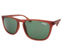 Gafas De Sol Superdry Shockwave Mate Ámbar Marrón Con Lentes Verdes Unisex 103