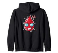 Gafas de Sol Tipo de Sangre AB Sudadera con Capucha