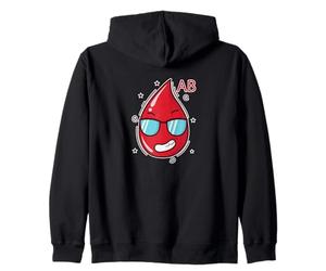 Gafas de Sol Tipo de Sangre AB Sudadera con Capucha