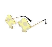 Gafas de sol tipo hongo,Gafas de sol para festivales Accesorios para fotos