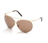 Gafas De Sol Tom Ford Stevie FT0761 Para Mujer 28Y Oro/Café Claro