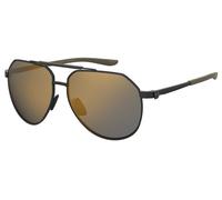 Gafas de Sol UNDER ARMOUR UA HONCHO/G 3OL BLACK GREEN 60/14/140 para Hombre