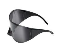 Gafas de sol unisex de gran tamaño sin costuras, ligeras, prácticas, lentes de policarbonato de gran angular, para exteriores, visión amplia, gafas deportivas al aire libre