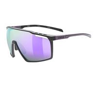 Gafas de sol Uvex mtn perform, negras/moradas Onesize Black/Purple