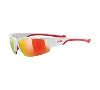 Gafas de sol Uvex Sportstyle 215 (blanco mate rojo/rojo)