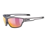 Gafas de sol Uvex Sportstyle 806 Categoría de filtro solar (Cat.): S3 / Color: gris/rojo