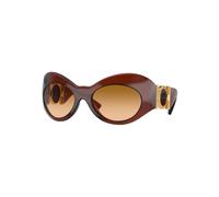 Versace Mujer Sunglass VE4462 - Color del Marco: Marrón Transparente, Color de la Lente: Amarillo y marrón degradado
