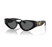 Versace Mujer Sunglass VE4454 - Color del Marco: Negro, Color de la Lente: Gris Oscuro