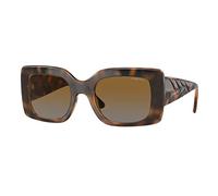 VOGUE EYEWEAR Mujer VOGUE EYEWEAR VO5481S 2386T5 Gafas de sol Inyectado Marrón Marrón Cuadrada Polarizado Sombreado