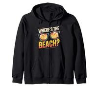 Gafas de sol Where's The Beach Funny Sunset Wave Ocean para verano Sudadera con Capucha