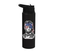 Gafas de sol y bandana Abraham Lincoln USA Stainless Steel Insulated Water Bottle