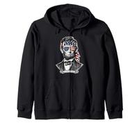 Gafas de Sol y Bandana Abraham Lincoln USA Sudadera con Capucha