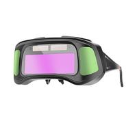 Gafas de soldadura con oscurecimiento automático: protección ocular con energía solar, máscara de seguridad antideslumbrante, gafas profesionales Arc Mig Tig | Trabajo de metales Industrial Soldadura