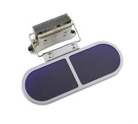 Gafas de soldadura con tapa abatible para ajuste de lentes, cuerpo de aluminio ligero y rendimiento fiable en ajustes de alto calor (clips)