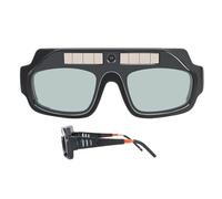Gafas de soldadura con vidrio oscurecimiento automático Ajustable Portátil | Gafas de soldadura con amplia gama de sombras adecuadas para mujeres corte de metales, soldadura por arco y soldadura