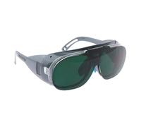 Gafas de soldadura para hombre, gafas protectoras de seguridad de soldadura, gafas envolventes, antirreflejos, resistentes, protección ocular de lente de para soldadura y soplete, 14,5 x 14,5 cm