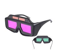 Gafas de soldadura, protección UV envolvente, antiarañazos y ajustable, gafas de soldador de corte de seguridad, para cortar, soplar, moler, forjar