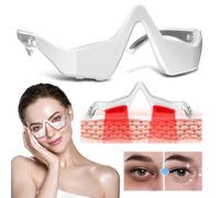 Gafas de terapia de luz debajo de los ojos, 2 modos de terapia de luz para aliviar la fatiga ocular, bolsas de ojos, ojeras