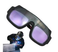 Gafas de trabajo de soldadura, gafas de proceso de soldadura | Gafas de trabajo de fusión de oscurecimiento automático solar | Gafas de protección ocular con control de luz inteligente, gafas