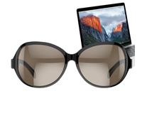 Gafas de traducción - Traductor multilingüe - Multilingüe con micrófono con cancelación de ruido, anteojos inteligentes AI, para llamadas de audio, mujeres, reuniones, viajes, deportes y juegos