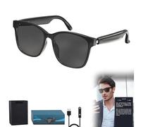 Gafas De Traductor Con Inteligencia Artificial,Dispositivo Traductor De Idiomas En Tiempo Real C8,Gafas Inteligentes Con Bluetooth Que Admiten 75 Idiomas,MúSica Con OíDo Abierto Y Llamadas Hd (Black)
