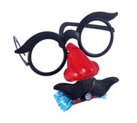 Gafas de traje divertidas - Gafas de bigote, accesorio de mascarada de fantasía, construcción ligera, ajuste cómodo, diseño único | Accesorio de celebración de festivales para fiesta