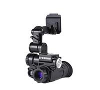 Gafas de visión nocturna 1-6x Zoom montado en la cabeza HD IR gafas de visión nocturna en blanco y negro, visor nocturno digital, monocular para caza táctica, fácil de enfocar (color: visión nocturna,