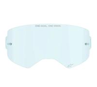Gafas de visión nocturna Alpinestars Supertech con visera azul