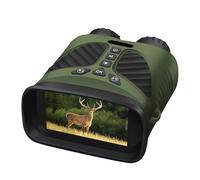 Gafas de visión Nocturna, binoculares de visión Nocturna por Infrarrojos, con cámara 4K, grabación de Video de 2.5K, Zoom óptico 10X, for Caza, Camping, Senderismo(B)