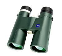 Gafas de visión nocturna Binoculares HD de 12x42, Prisma de techo, binoculares profesionales impermeables de visión nocturna con poca luz for adultos, telescopio HD for observación de aves Fácil de en