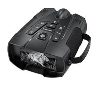 Gafas de visión nocturna con pantalla HD de 4 pulgadas, resolución 4K, prismáticos de zoom 10x, rango de detección de 800 m, batería de 5000 mAh, linterna integrada